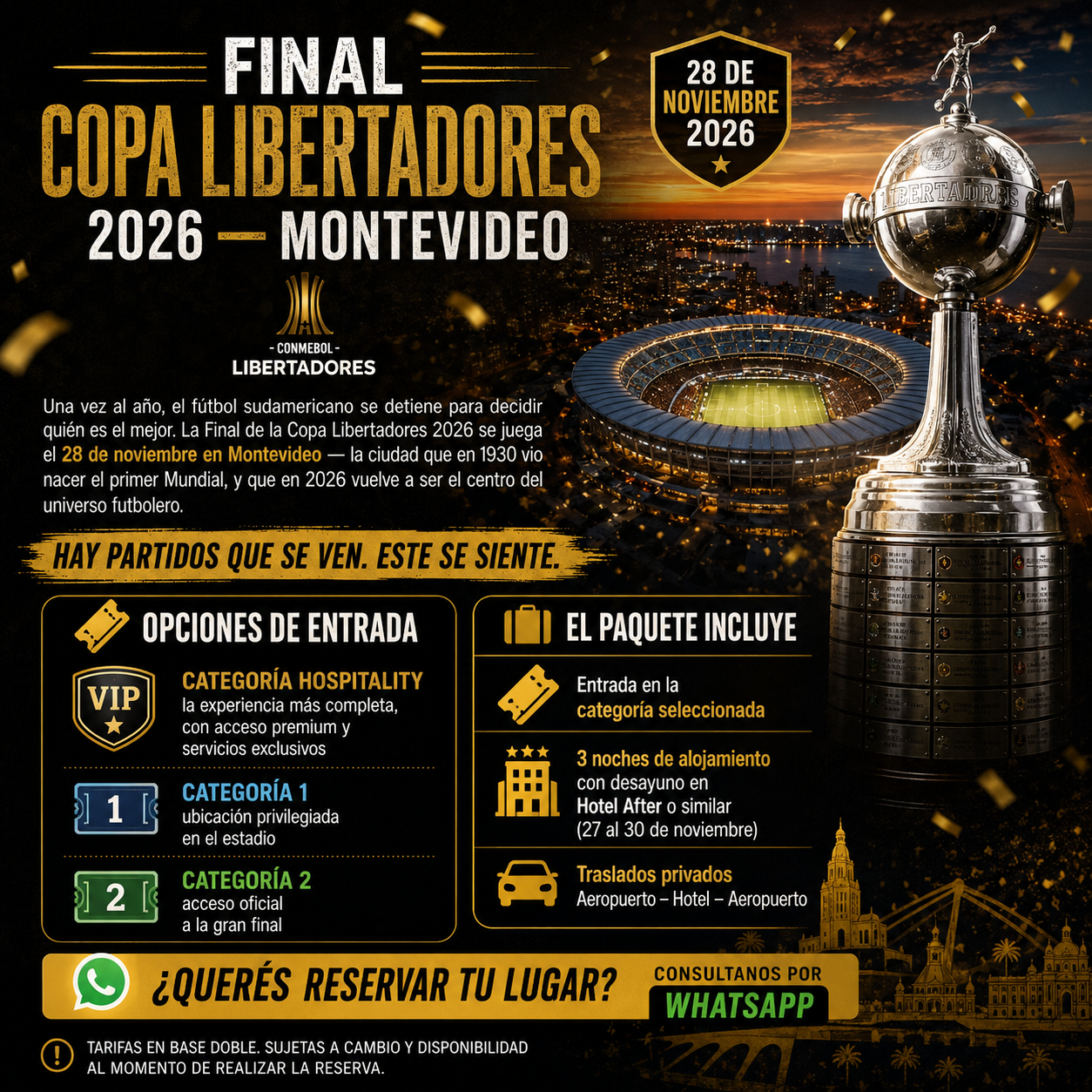 Final Copa Libertadores 2026 Montevideo