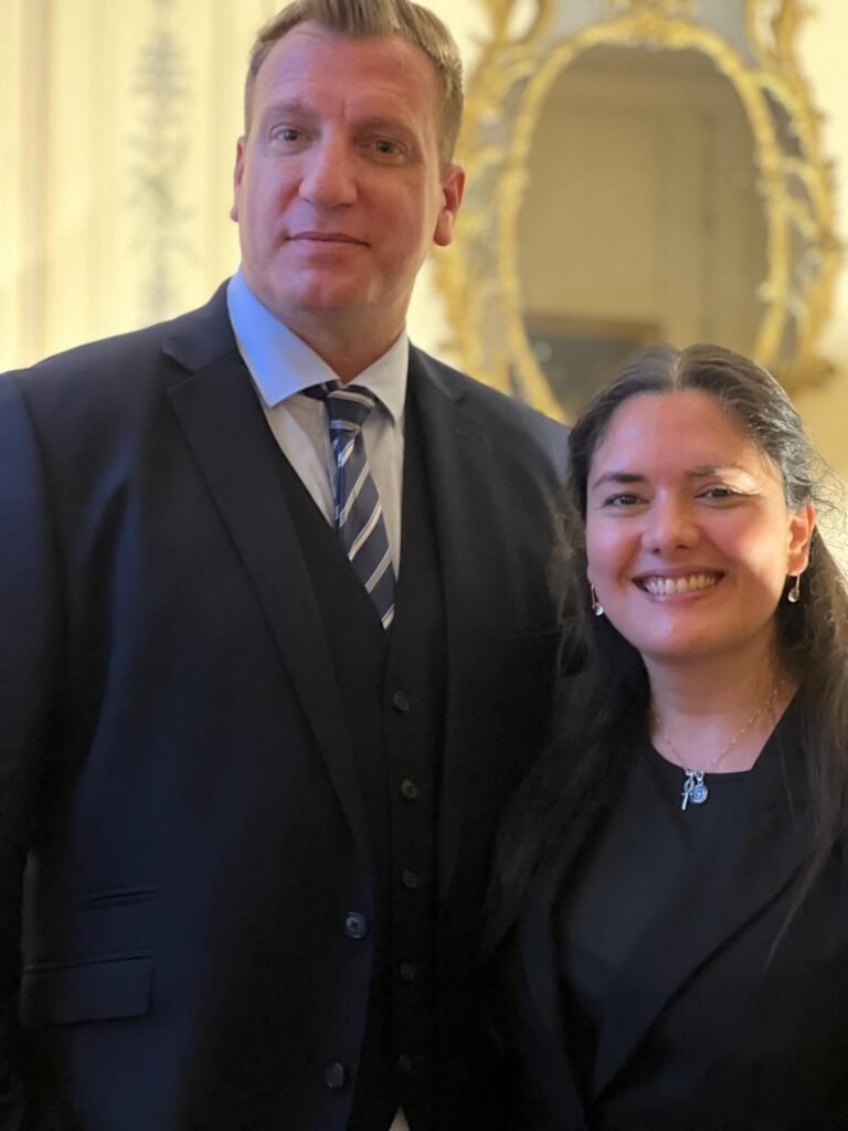 Con Maxi López – Evento en la Embajada Argentina, Londres