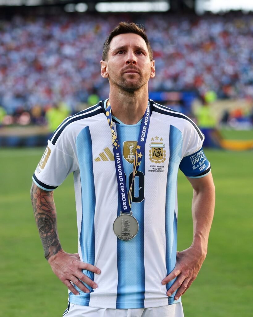 Messi Subcampeones Argentina FIFAWORLDCUP