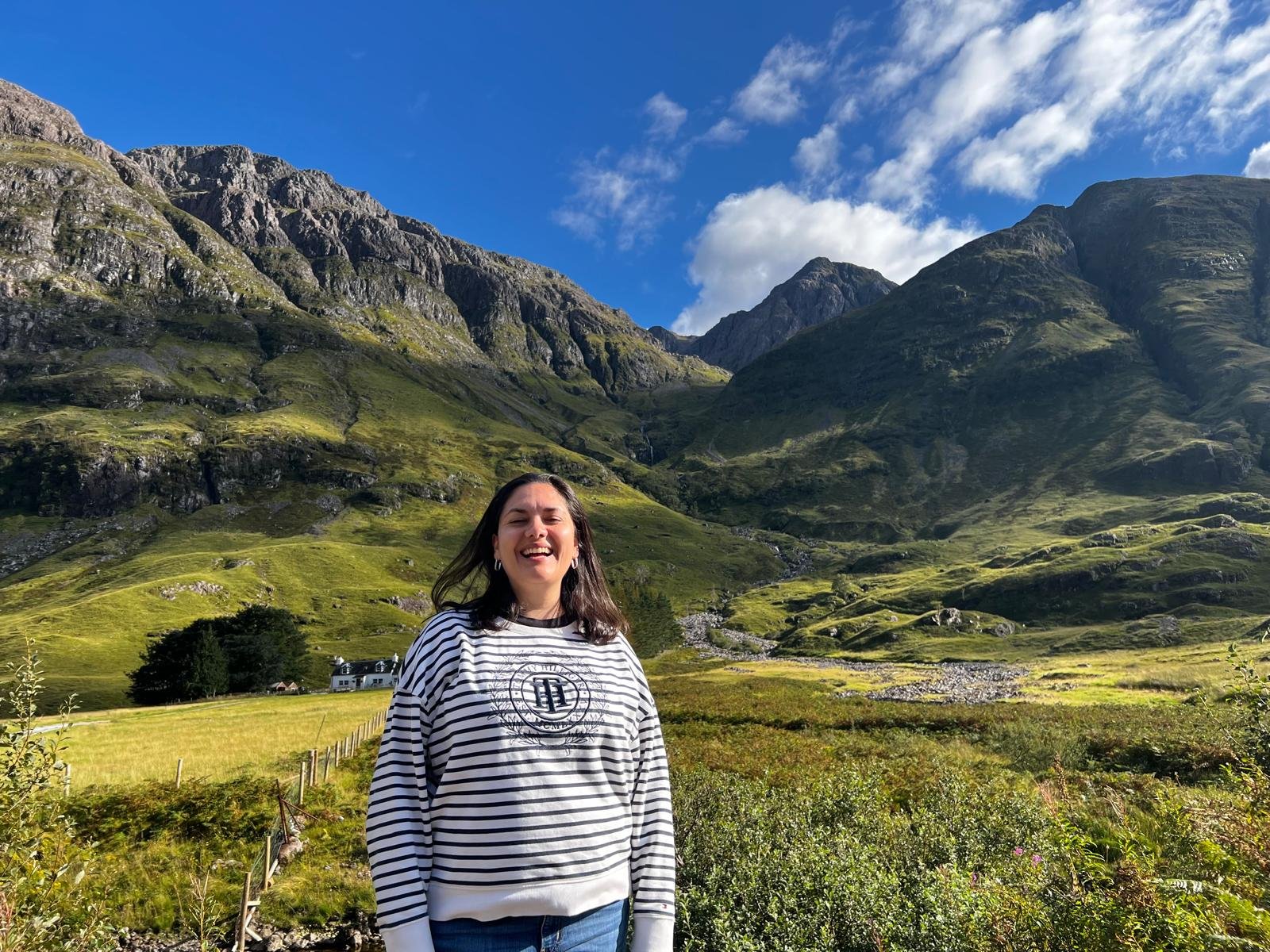 Sole Salto en las Highlands de Escocia